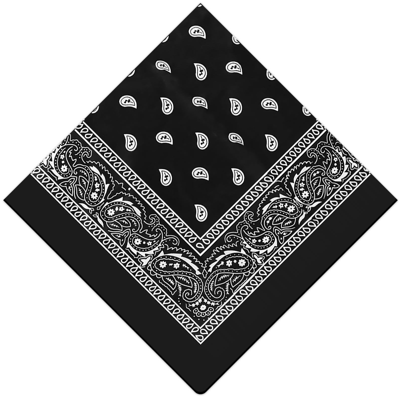 sularpek Paisley Bandana, Stylish Cowboy Headband Handkerchief, Premium Stylish & Versatile Bandana, Bandanas for Outdoor Adventures Perfect for Cycling, Hiking, Running, Yoga, Motorcycling, and More