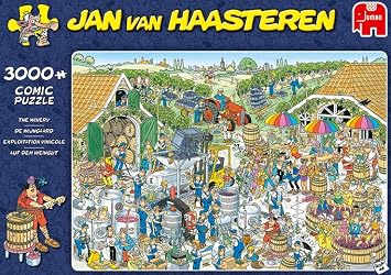 Jumbo, Jan Van Haasteren - The Winery, Jigsaw Puzzles for Adults, 3000-Piece