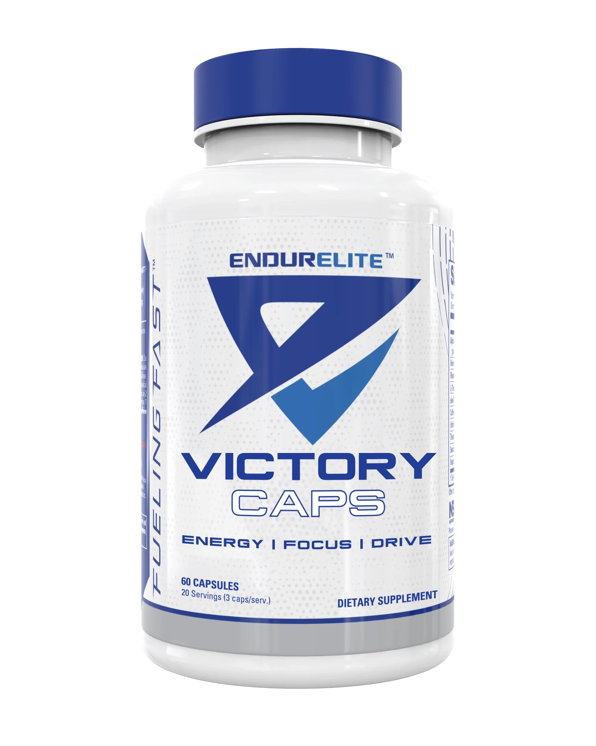 Victory Caps - Pre Workout for Endurance & Strength, Crossfit and Cross Training, Caffeine and Nootropics - 60 Capsules