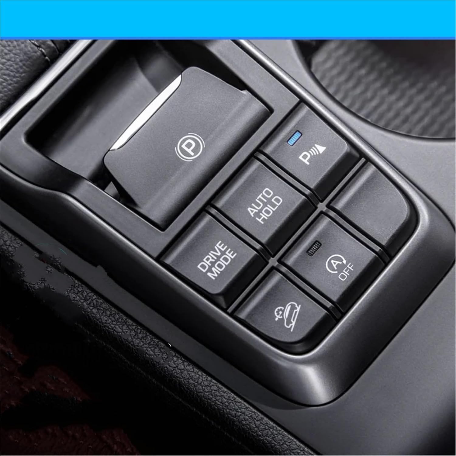 Car Brake Switch Compatible with Hyundai for Tucson 2016 2017 Car Handbrake Parking Brake Button Switch Replacement Repair Parts 93300-D3010