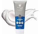 Aloe Up Sport Sunscreen Lotion SPF 50 - Broad Spectrum UVA/UVB Sunscreen Protector for Face and Body - With Hydrating Aloe Vera Gel - Non-Greasy - No White Cast - Reef Safe - Fragrance-Free - 6 Oz.