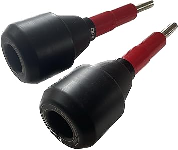 S4-Tech Honda CBR 650F/ 650R Frame Sliders Crash Guards Red