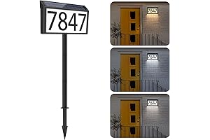 MAXvolador Solar Powered Address Stake