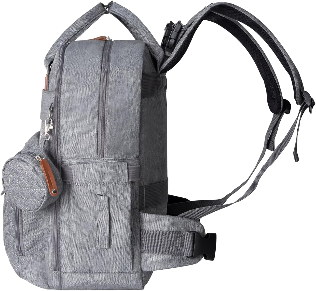 Diaper Bag Backpack with Baby Wrap Large Capacity Travel Pack,Multi Function Diaper Bag with Waterproof Bag+Baby Carrier