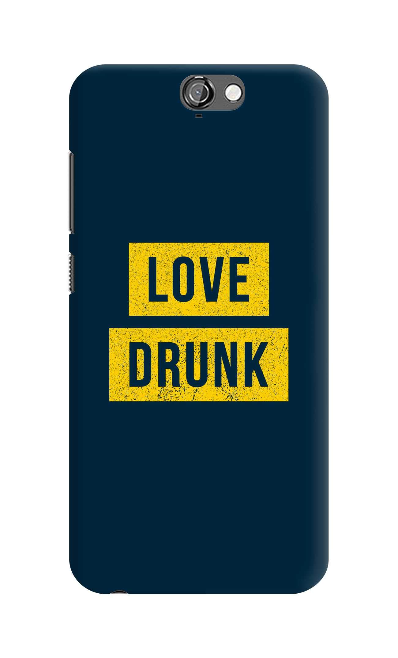 Stylizedd Case Compatible with HTC One A9 Case Slim Snap Classic Series Customized Mobile Cover Hard PC Shield Matte Finish Print [Designed for HTC One A9] - LoveDrunk