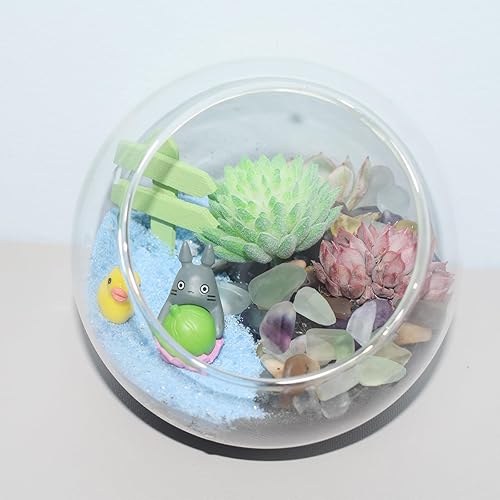 Miniatura 6 de Guijarros de 1 libra460g para plantas de interior, bambú, vidrio de mar para manualidades, guijarros de plantas pequeñas de 0.2 a 0.35 pulgadas para