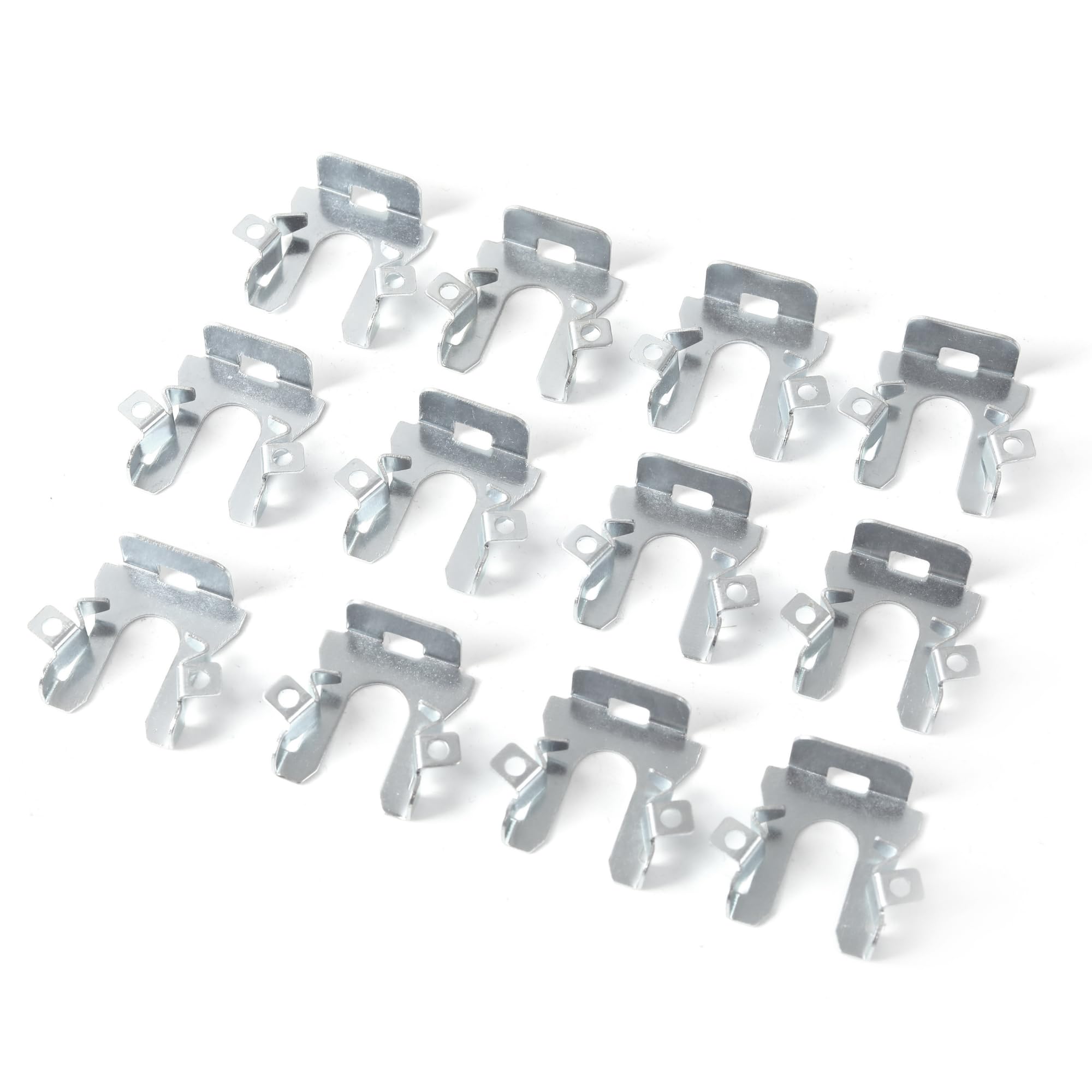 (12-Pack) TonGass Exact Replacement Ford E9DB-13N020AA Pivot Headlight Retaining Clips - Compatible with Select Ford, Lincoln, and Mercury Models - Headlight Component Made of Automotive-Grade Steel