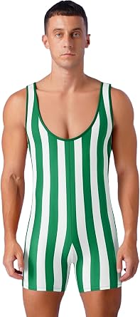Lejafay Mens One Piece Swimsuit Bikini Water Sports Super Speed Dry Charm Men Surfing Clothes