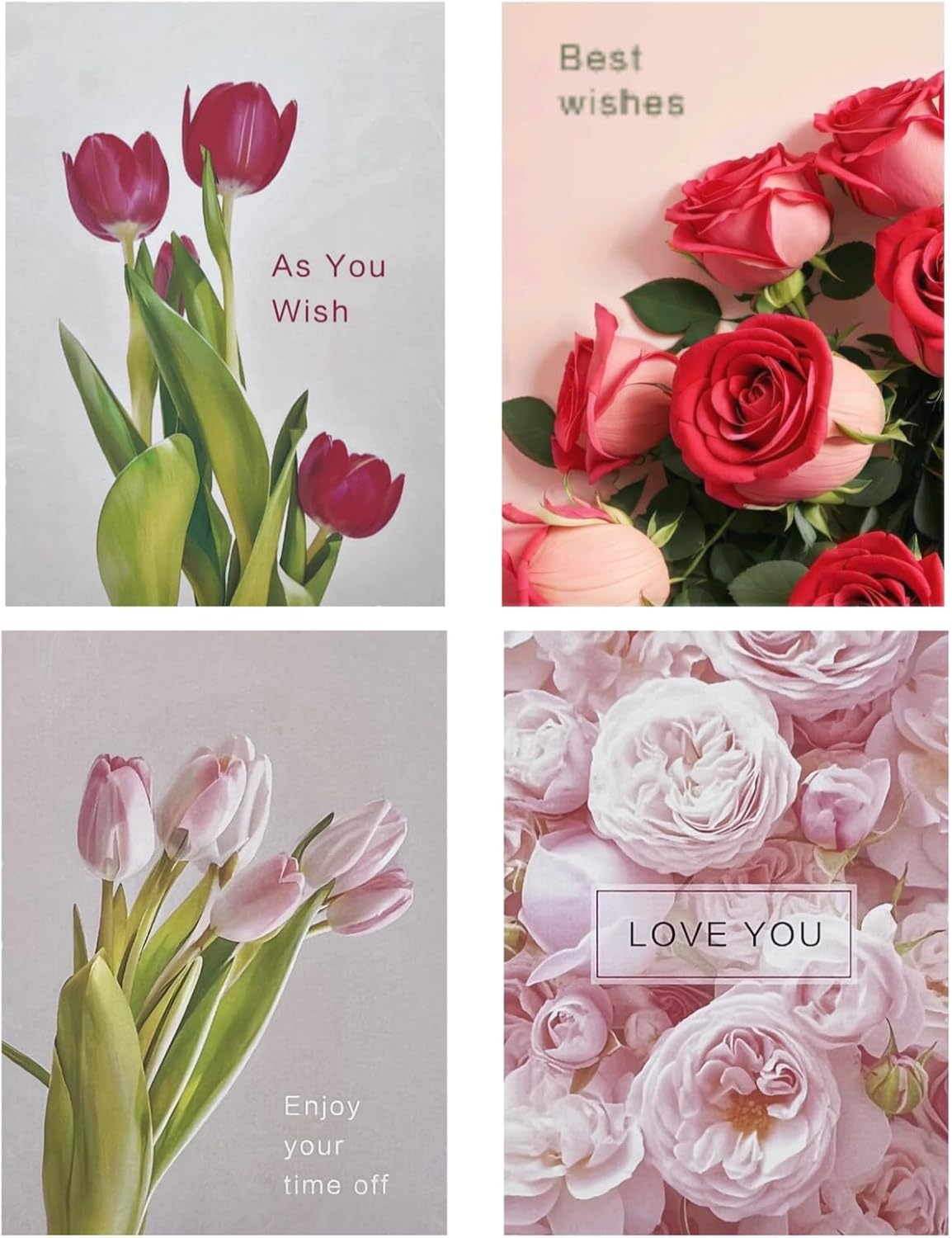 Pack of 20 Assorted Occasion Greeting Cards, Good Vibes—Birthday, For You, Merry Christmas, Blank Cards & Birthday Cards Assortment, 20 Cards with Matching Peel-and-Seal Envelopes - Image 4