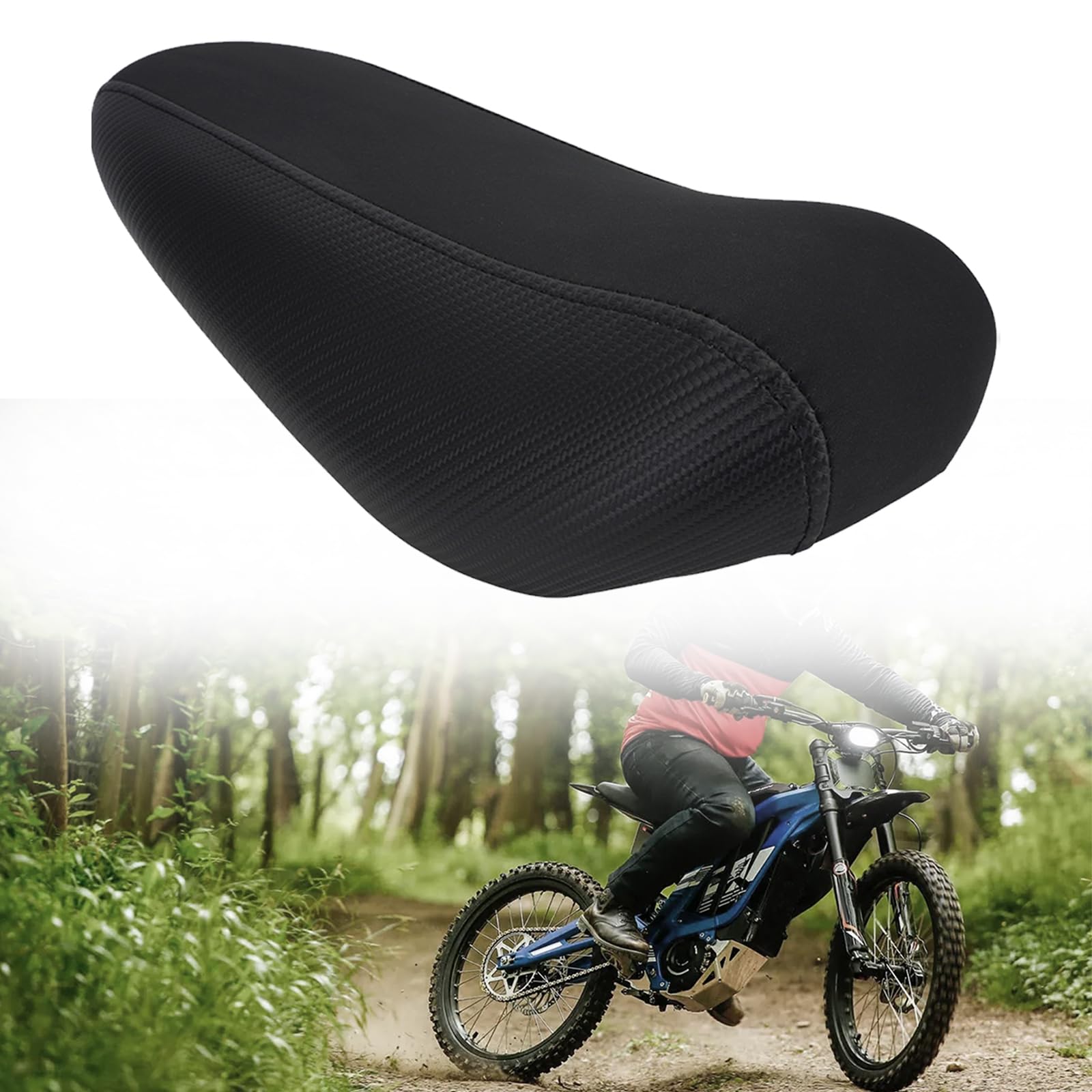 Coussin de siège de moto pour vélo tout-terrain Sur Ron - Étanche - Pour vélo électrique Surron Light Bee X/S