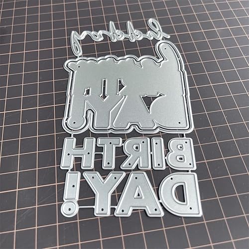 Miniatura 178 de Troqueles para álbumes de recortes para hacer tarjetas, troqueles de corte de metal de Navidad, plantilla de perforación de papel para manualidades