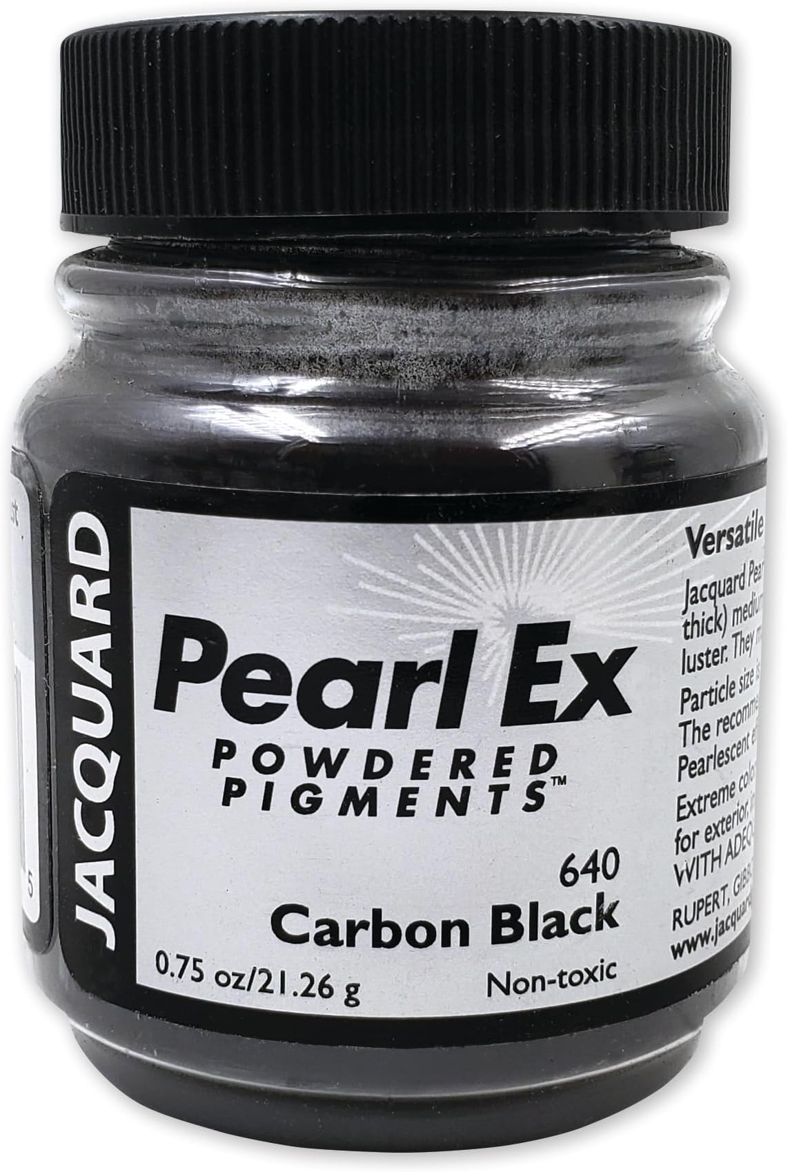 Pearl Ex Pigment .75 Oz Carbon Black