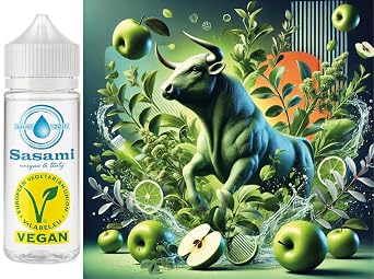 El Toro Verde - Woodruff, Eucalyptus, Apple Flavor Concentrate - Vegan - Sasami - 10ml
