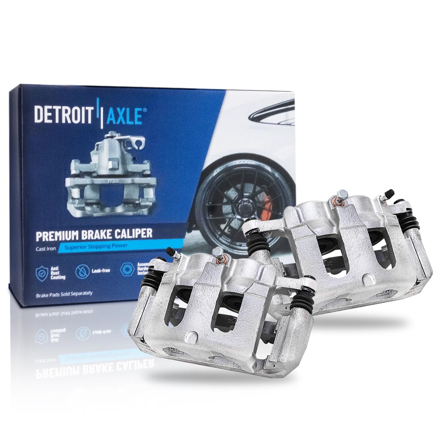 Detroit Axle - Front Brake Calipers for Ford 2006-2010 Explorer