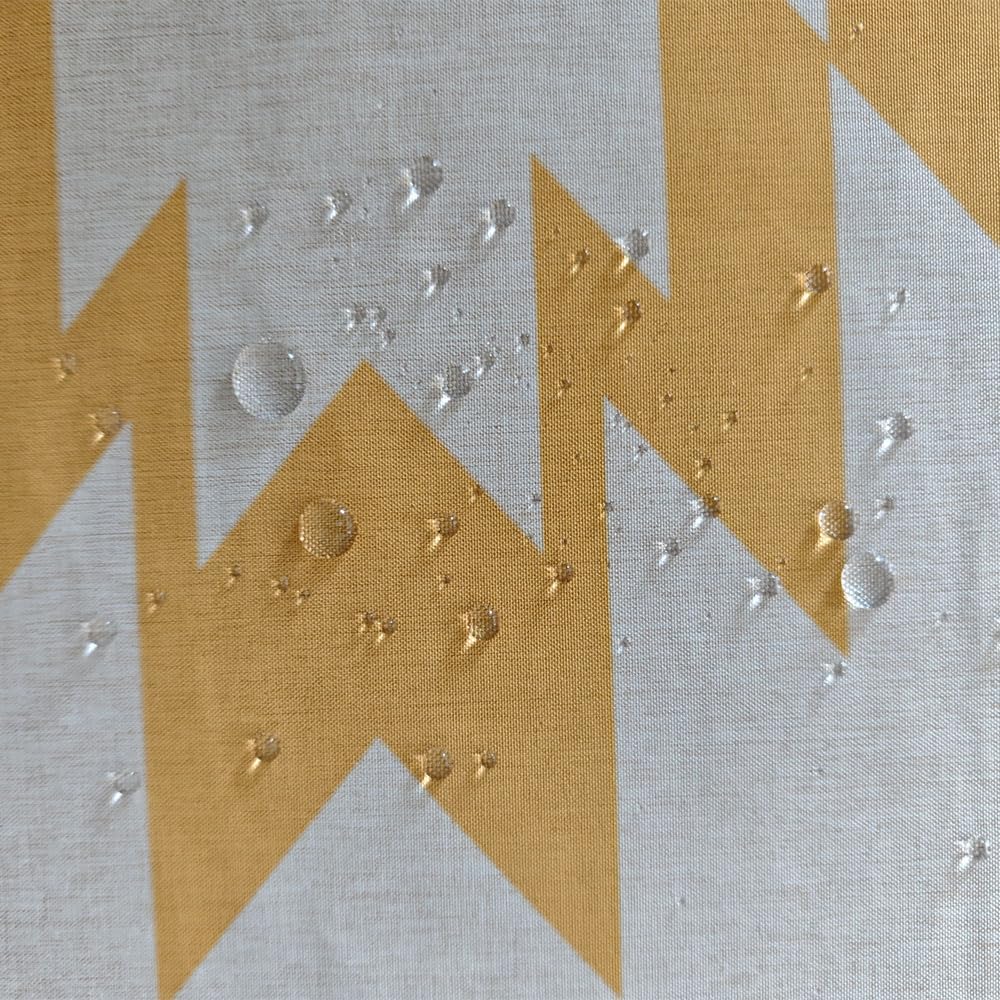 Southwestern Linen Shower Curtain Aztec Geometric Shapes Fabric Shower Curtain Set with Hooks, Ethnic Boho Farmhouse Shower Curtains for Bathroom, 71x84 Bath Curtain