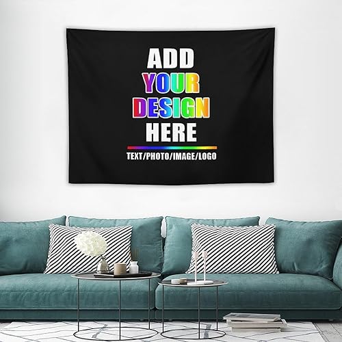 Imágenes de carga de tapiz personalizadas, tapiz de pared personalizado para dormitorio, telón de fondo de fotos personalizado para Halloween,