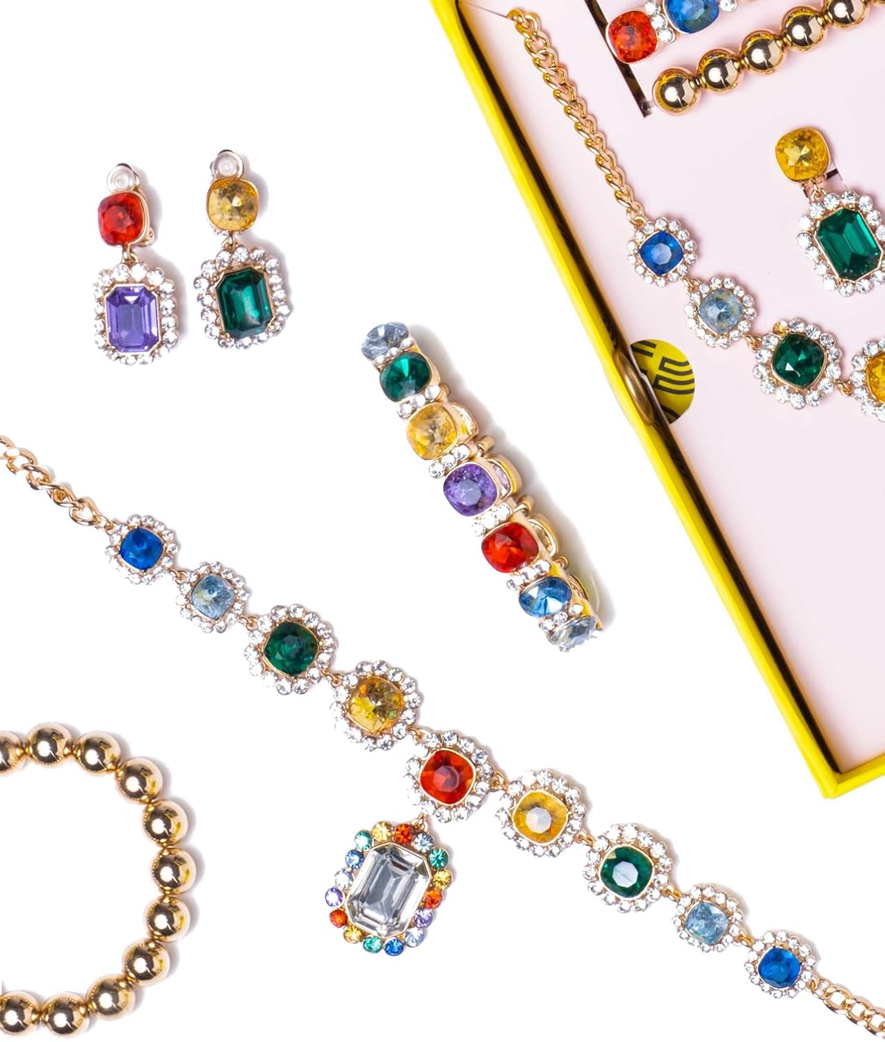 Super Smalls Mega Jewelry Set | Supersized Gemstones and Cheerful Colors | Ages 3+