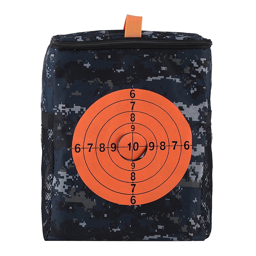Fdit Portable Target Pouch Storage Target Shooting Storing Ammo Bullets Bag Carry Equipment Bag for Soft Dart Game Guns