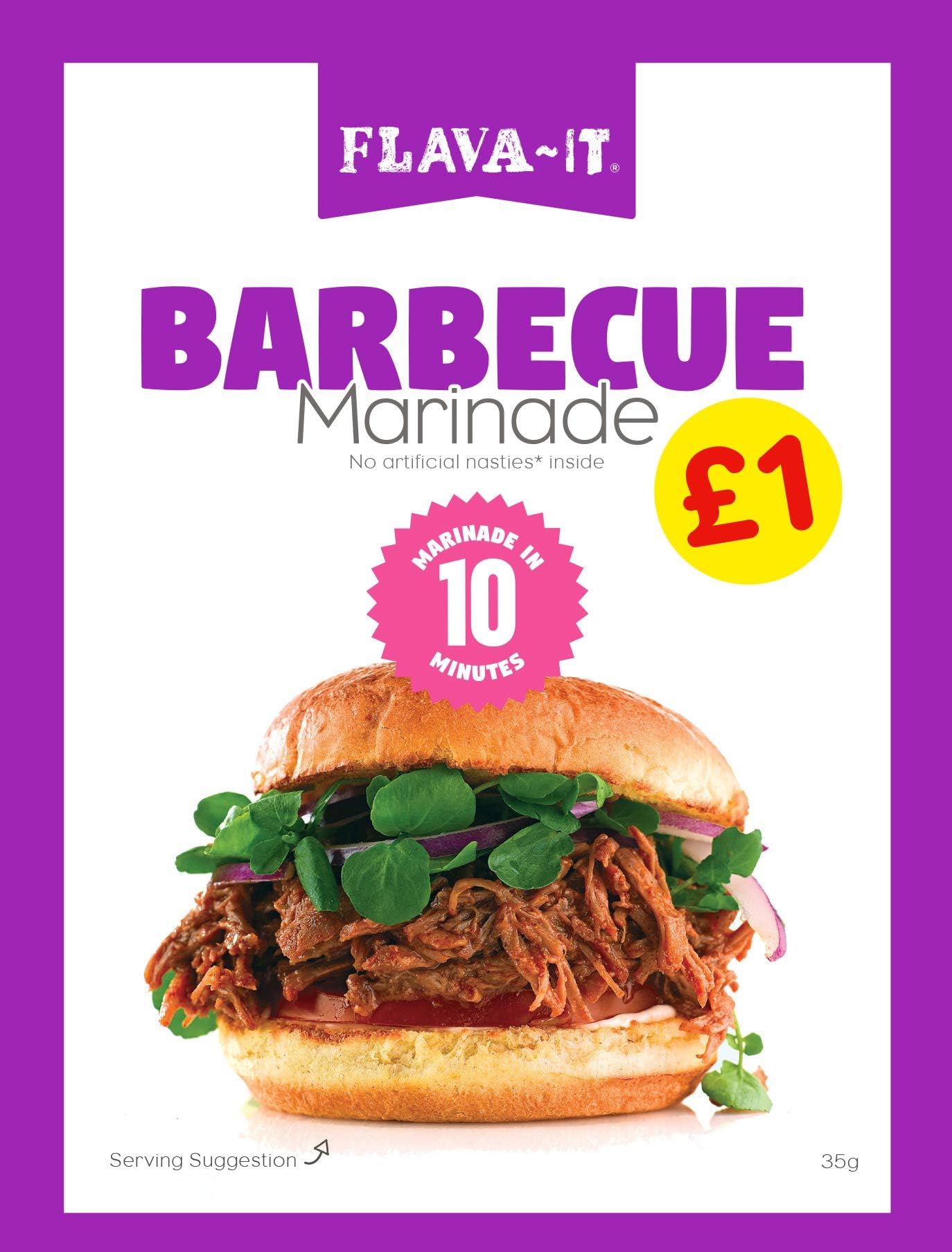 PMP BBQ Marinade, 35 g, Pack of 12
