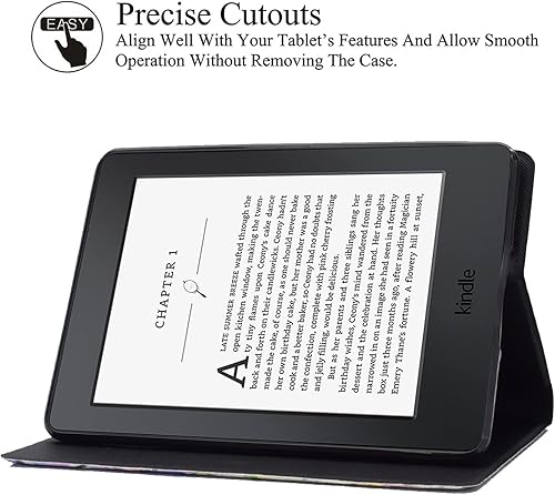 Miniatura 5 de Funda para Kindle Paperwhite, ranuras para tarjetas ligeras y delgadas con funda de encendido y apagado automático para Tienda Kindle Paperwhite