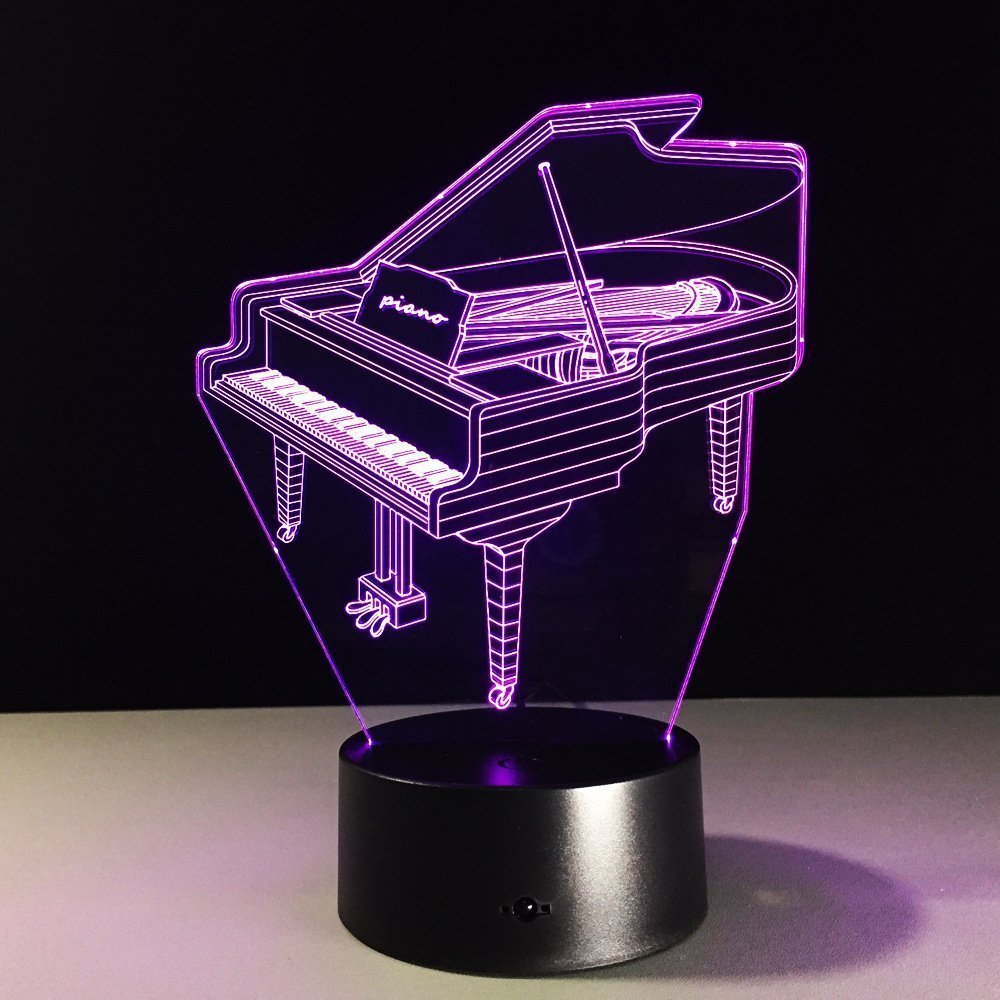3D Löwen Lampe Mit USB – 7 Farben, Optische Illusion, LED Nachtlicht Für Kinderzimmer & Deko