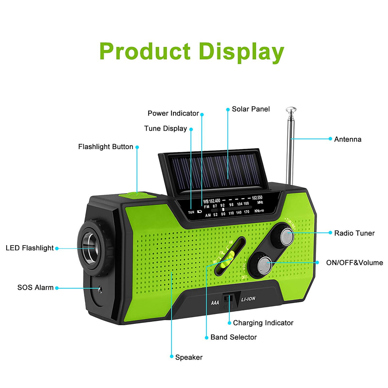 Brixy draagbare noodradio kopen? | Audio & video accessoires