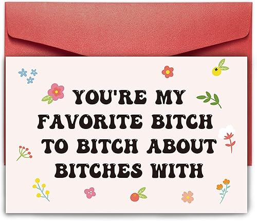 SuperShunhu Tarjeta de cumpleaños para mejor amigo, divertida tarjeta de cumpleaños para amigos, tarjeta de cumpleaños para mejores amigos, tarjeta