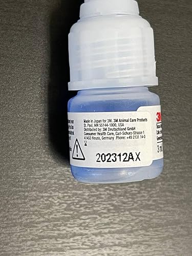 Miniatura 5 de 3M Vetbond Pegamento para tejidos veterinarios de 0.1 fl oz (paquete de 2) – Sellador de heridas impermeable de acción rápida para mascotas,