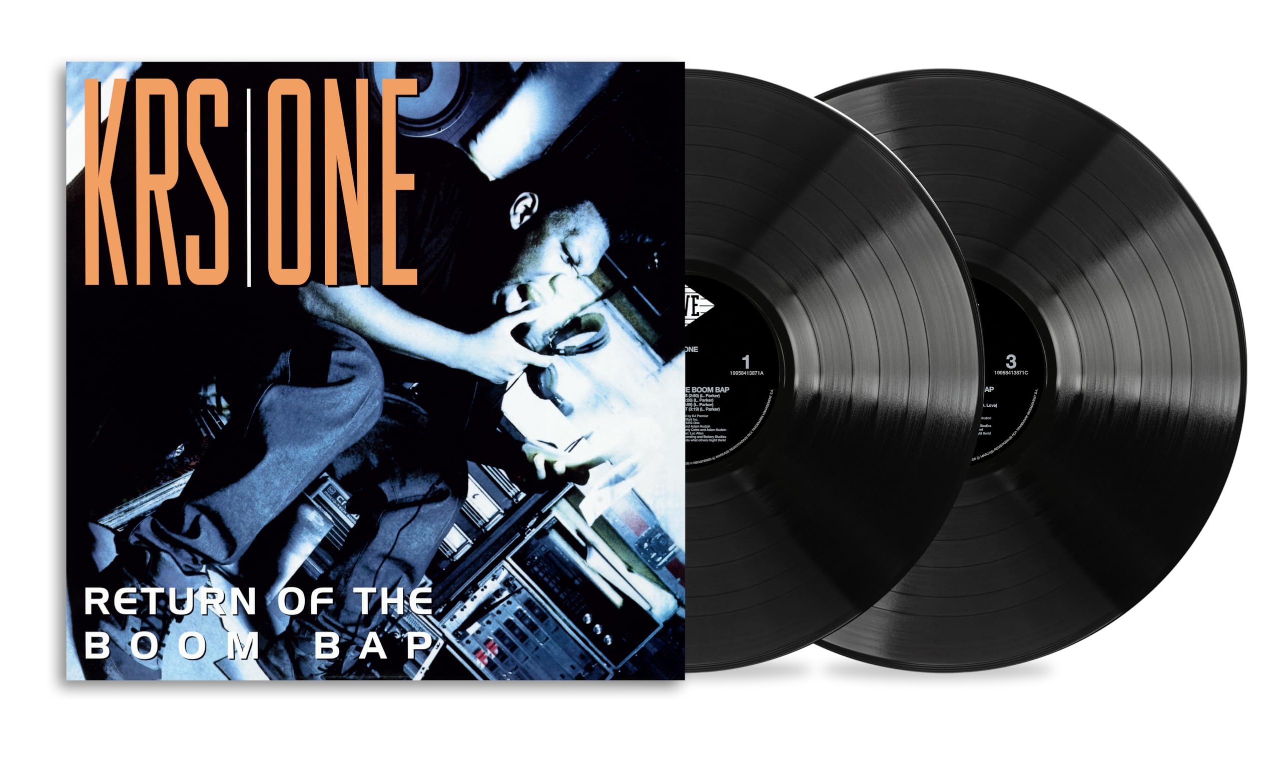 Krs One Return of da Boom Bap double LP vinyl Europe Cmg 2026 2LP - PRESALE