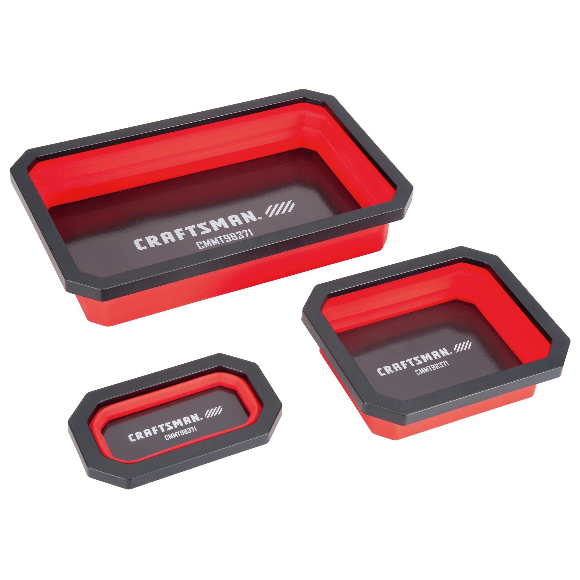 Amazon.com: CRAFTSMAN Tool Storage, Collapsible Magnetic Trays, 3  