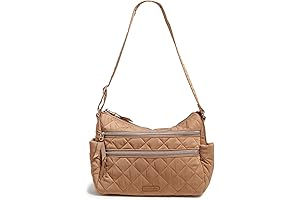 Vera Bradley Bramble Women's Performance Twill Triple Zip Shoulder Satchel Purse