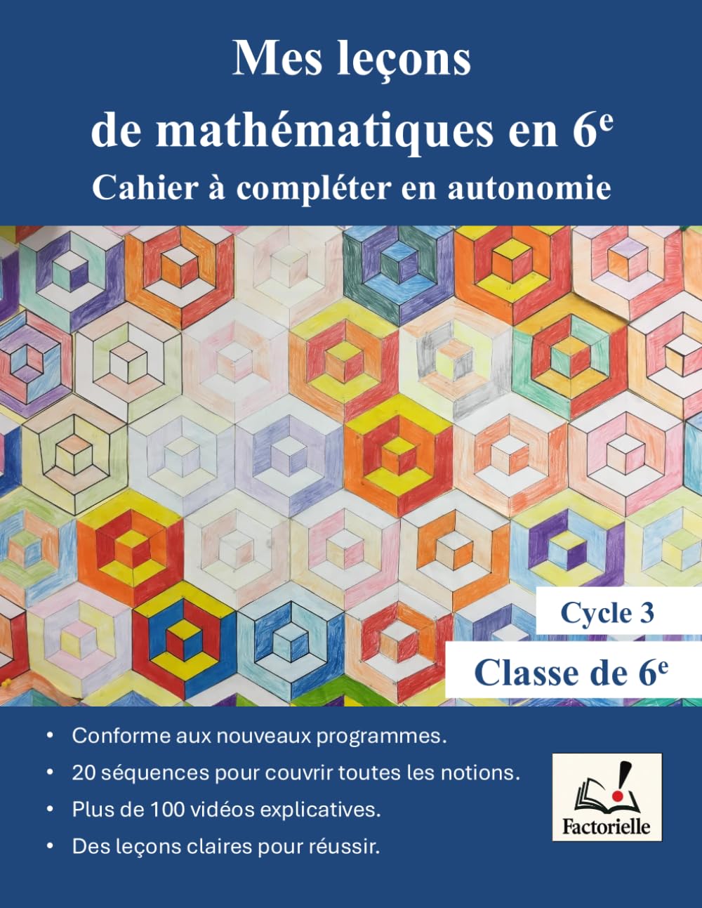 Mes leçons de mathématiques en 6e: Cahier à compléter en autonomie