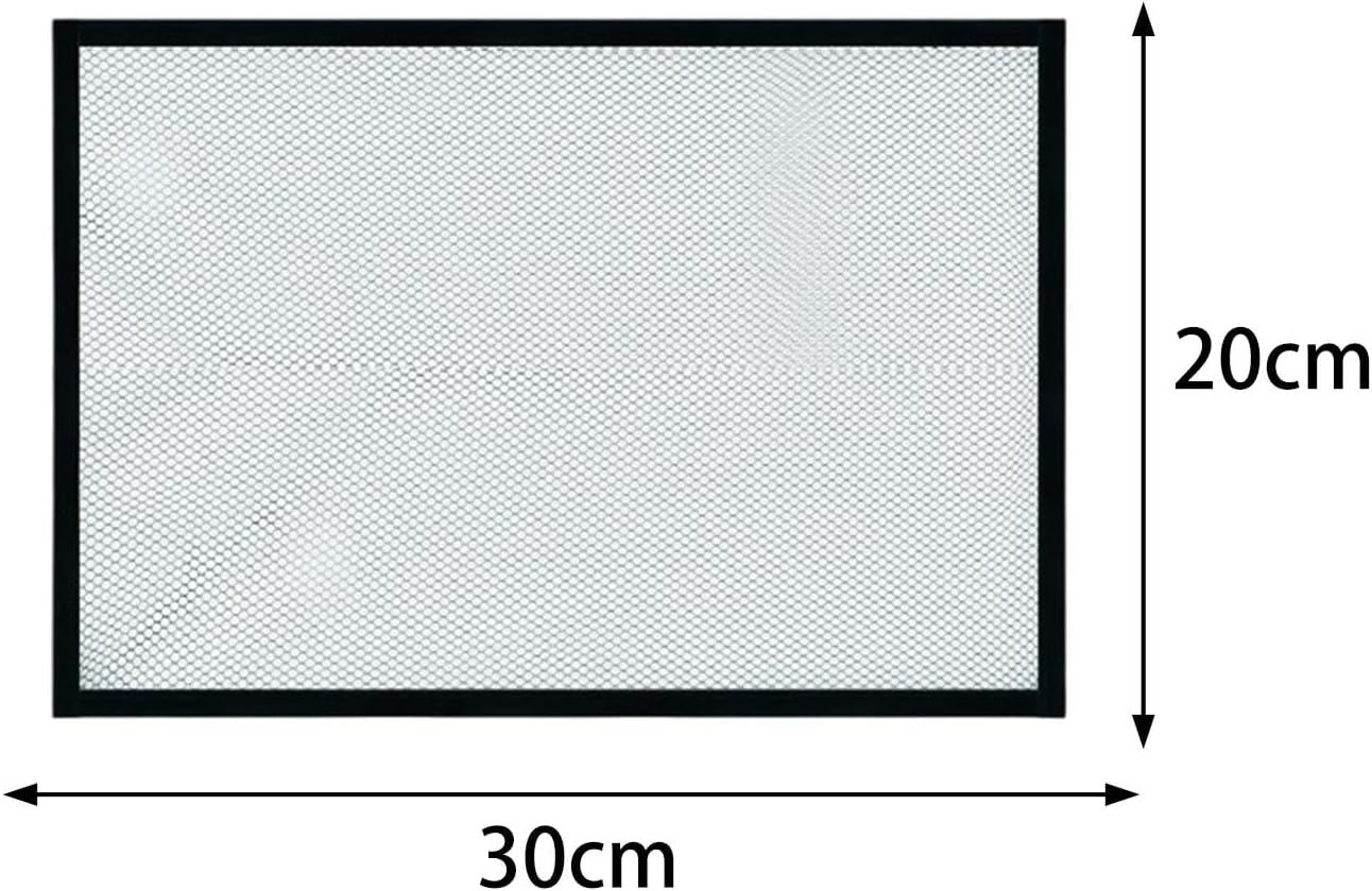 Magnetic Fish Aquarium Anti-Jumping Net Cover - Aquarium Screen Transparent Mesh Netting Replacement Net Guard for Aquarium Tank, 60x30cm