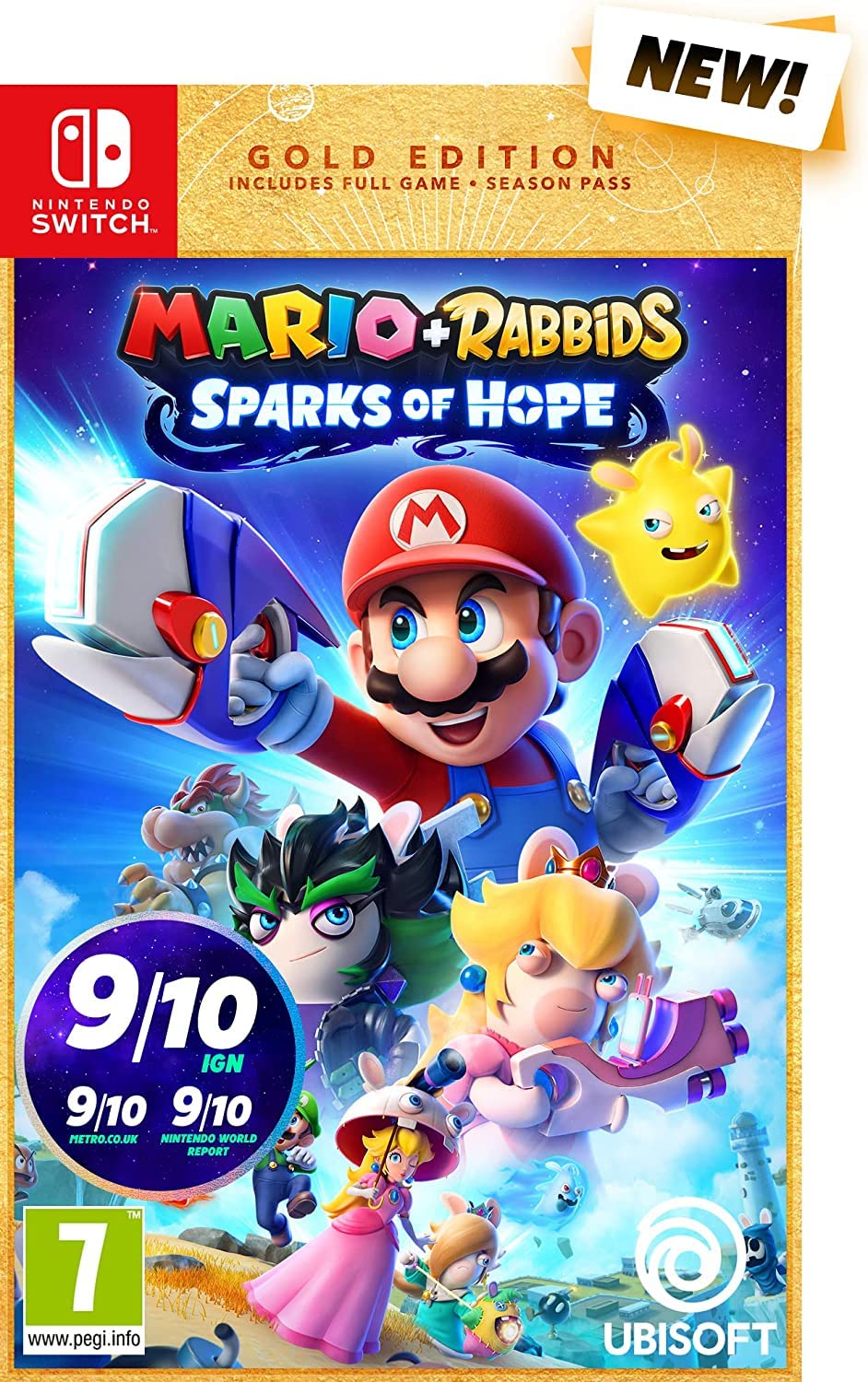 Amazon.co.jp: マリオ+ラビッツ 希望の火花-ゴールドエディション