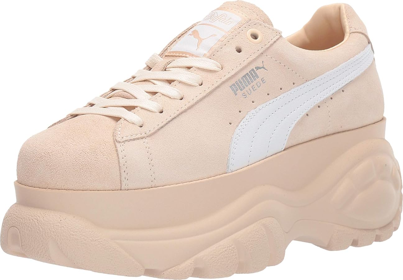 PUMA Camoscio Classic X Buffalo Dawn/White 368499-04 da donna (taglia 40) :  Amazon.it: Moda