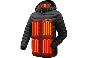 Venustas Big and Tall Heated Jacket for Men