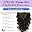 LUMIERE Dark Brown Clip In Hair Extensions Body Wave Human Hair Clip In Extensions for Black Women Seamless Clip Ins 8 Pcs 20 Clips 120g Double Wefts 2 10 Inch