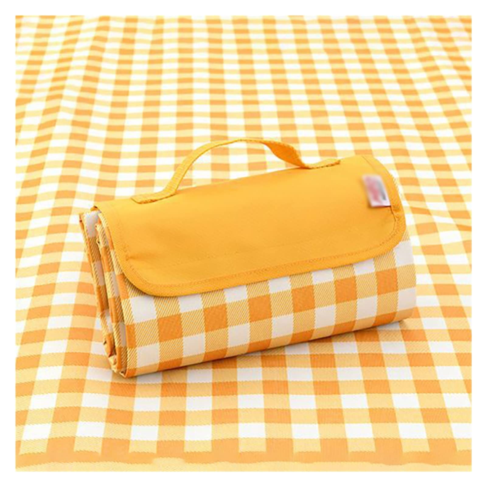MHTCJ Picnic Mat Camping Mat Waterproof Beach Blanket Outdoor Portable picnic blanket Plaid Beach Blanket Lawn Game Mat (Color : A, Size : S code)