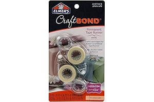 Elmer's Clear CraftBond Permanent Tape Runner Refills