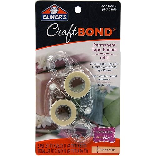 elmer's permanent tape runner refills - 2-pack refills ♡