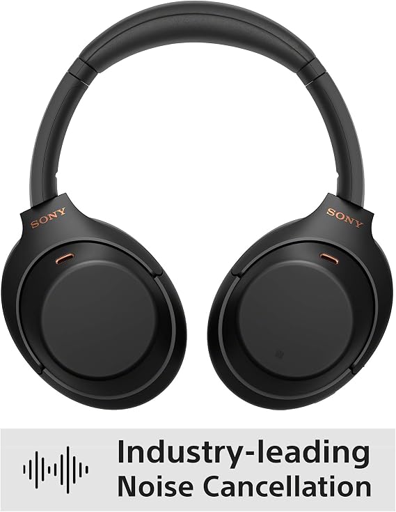 Sony WH-1000XM4 Noise Cancelling Wireless Headphones - 30 hours battery  life - Over Ear style - Optimised for Alexa and the Google Assistant - with  built-in mic for phone calls - Black: