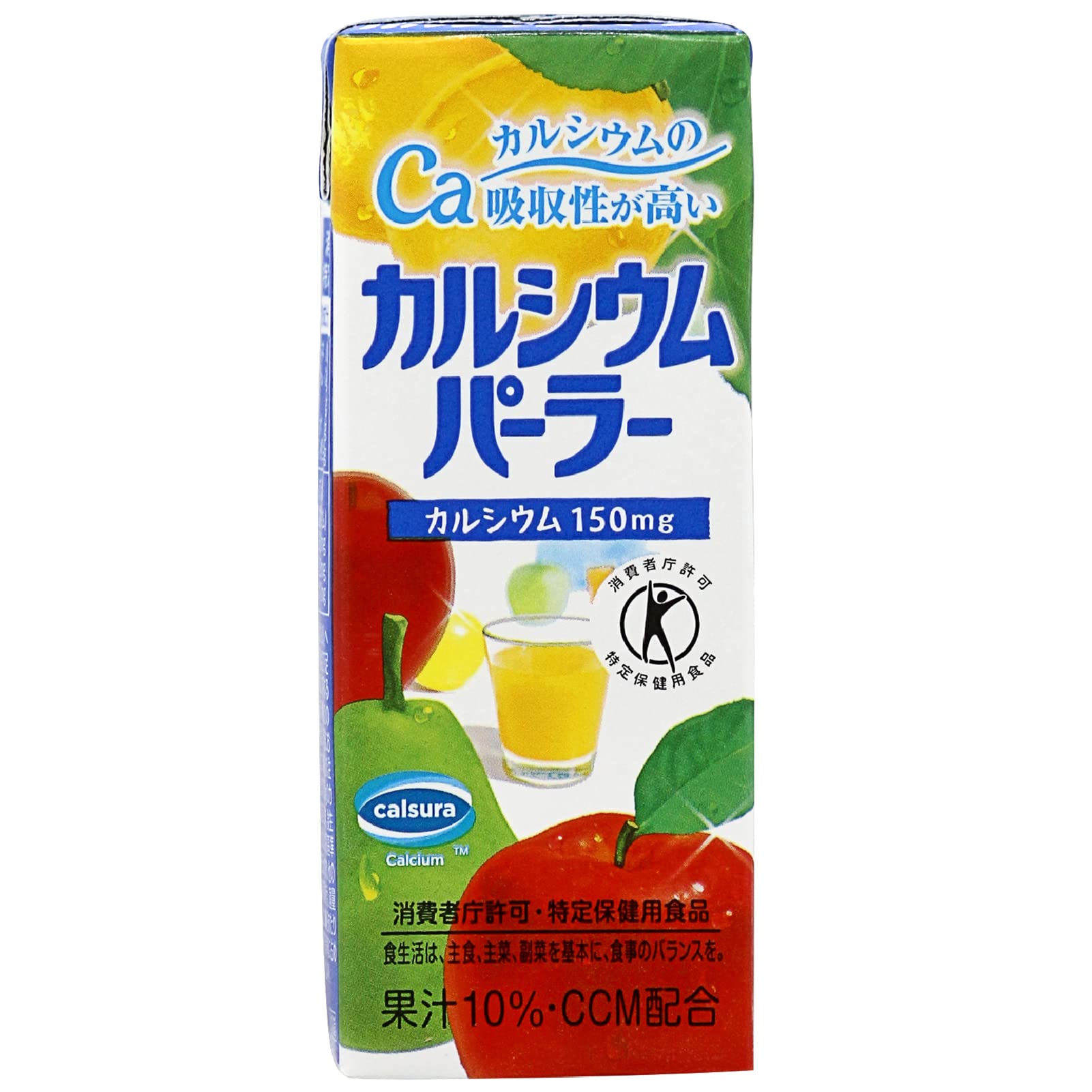 トミナガ カルシウムパーラー 紙パック飲料 200ml ×24本 トクホ ( 特…
