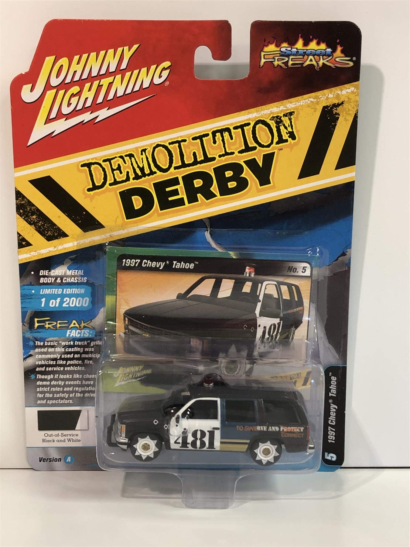 Buy Johnny Lightning 164 Street Freaks Ver A 1997 Chevy Tahoe Black