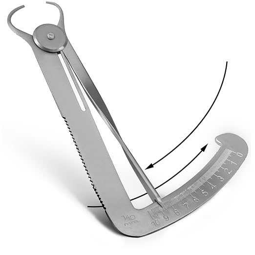 Calibrador Iwanson 4” 10mm Acero Inoxidable Precisión miniatura 5