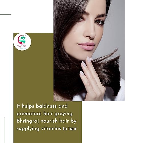 Miniatura 8 de Paquete múltiple  Polvo Bhringraj + Hibisco en polvo por paquete