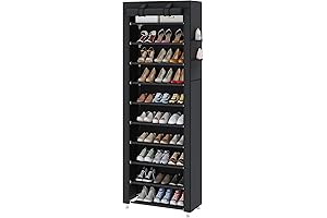 UDEAR 10-Tier Shoe Rack: The Ultimate Space-Saving Solution for Your Footwear