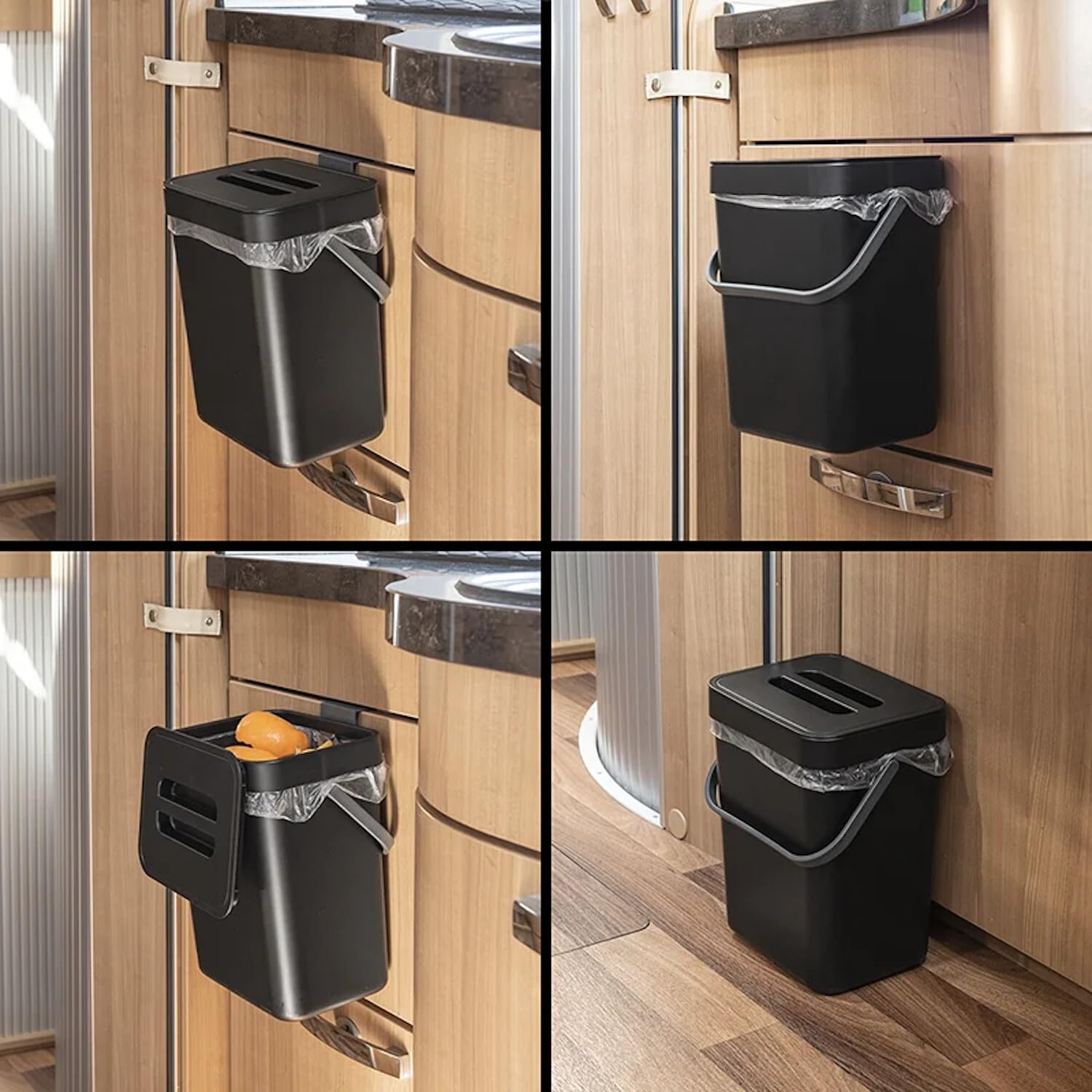 ProPlus Abfalleimer mit Deckel 5L für Wohnwagen/Wohnmobil Auto & Motorrad