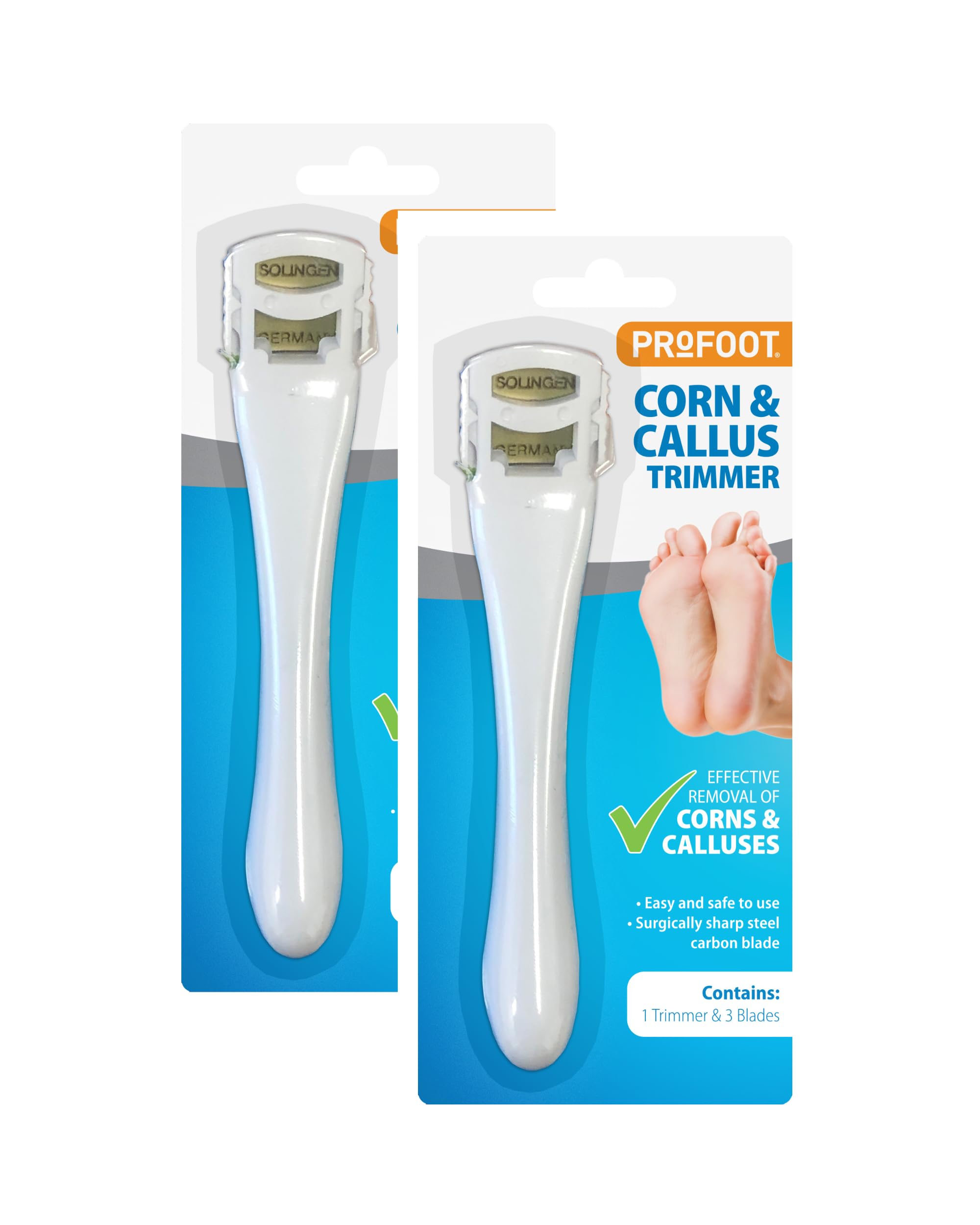 Profoot Corn and Callus Trimmer - Pack of 2