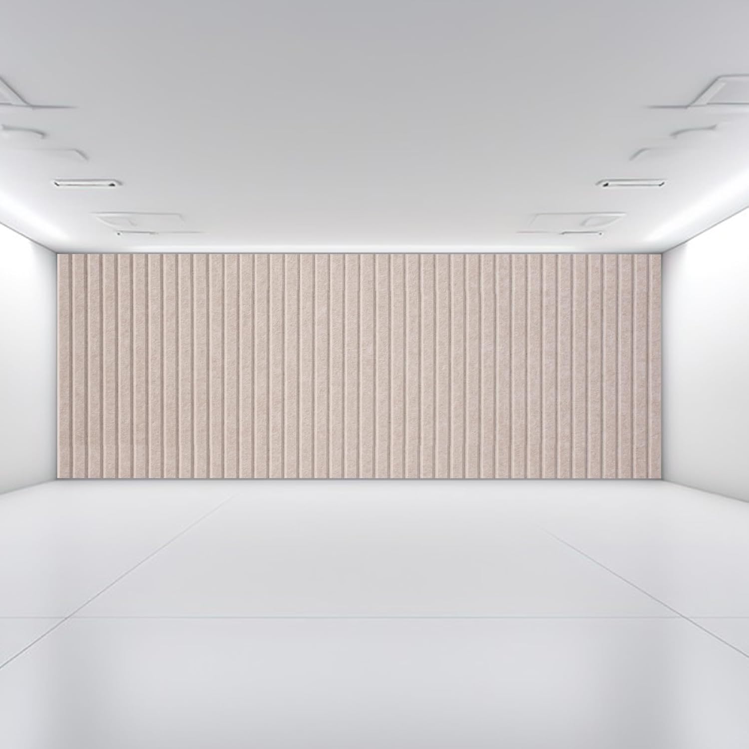 YOUDEFUL Large Cork Board Alternative-12 Pcs Self-Adhesive Felt Bulletin Board Tiles, Felt Pin Board Cork Board Tiles for Home Office Wall Decor, Tack Board 47"x35" (Camel Brown