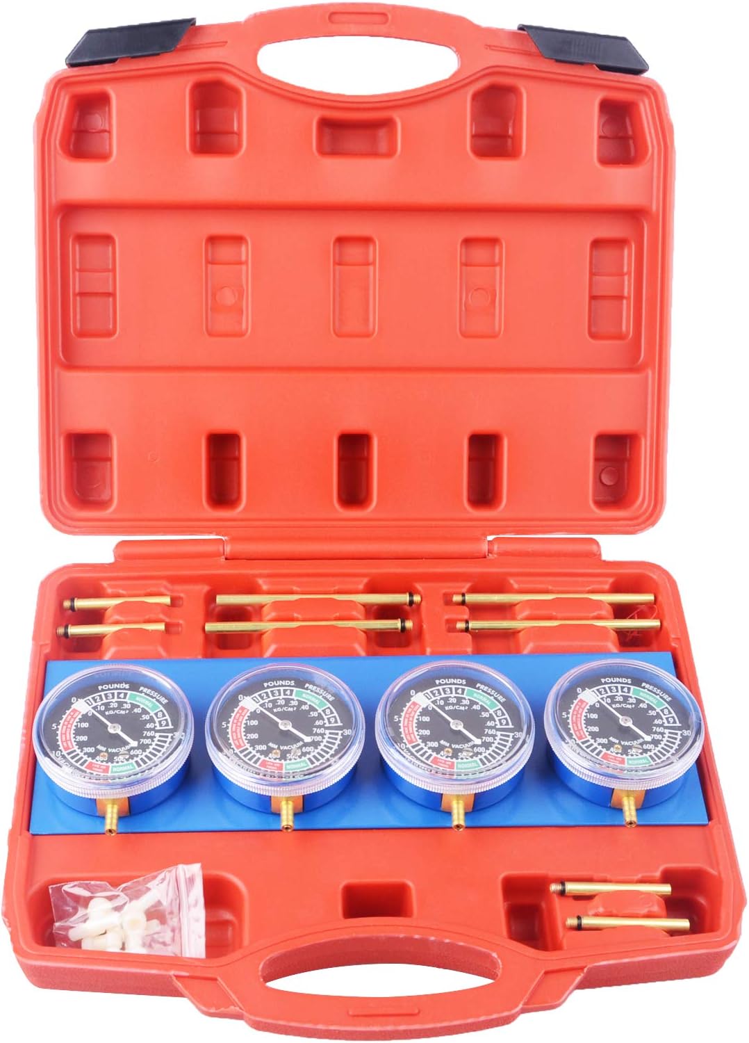 DAYUAN Universal Motorcycle Vacuum Carburetor Synchronizer Synchronization Balancer Carb Sync Balancing Gauge Compatible with Honda Yamaha Kawasaki Suzuki GS KZ XS CB 550 650 750 850 900 BMW